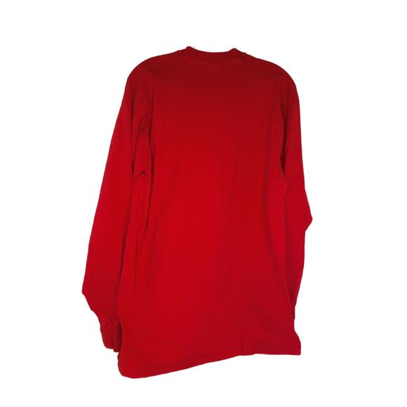 Vintage Fruit of the Loom Student Senate Christmas Party Long Sleeve T Shirt XL - Picture 7 of 9